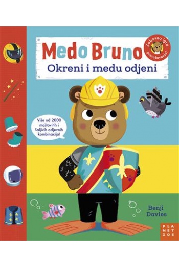 Medo Bruno: Okreni i medu odjeni (Slikovnica) - naslovnica
