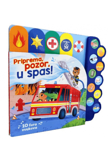 Priprema, pozor, u spas! (Slikovnica) - naslovnica