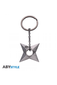 Naruto Shippuden - Keychain 3D Shuriken Konoha
