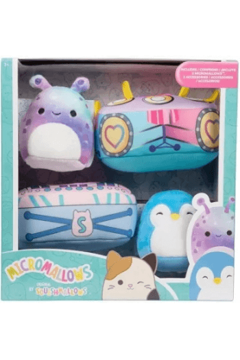 Squishmallows Micromallows 6Cm - Accessory Set (ThatS My Jam) - slika proizvoda