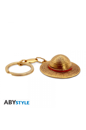 One Piece - Keychain 3D "Strawhat" Made In France - slika proizvoda