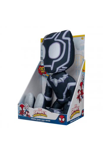 Spidey And Amazing Friends - 40Cm Pliš Sa Zvukom - Black Panther - slika proizvoda