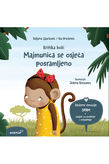 Sram - Kritika boli: Majmunica se osjeća posramljeno (Slikovnica) - naslovnica
