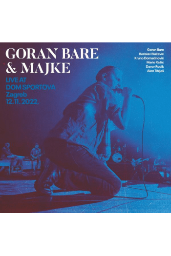 Goran Bare, Majke - Live At Dom Sportova BD - omot