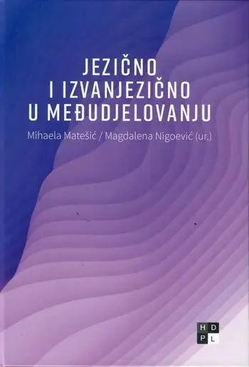 Jezično i izvanjezično u međudjelovanju - naslovnica
