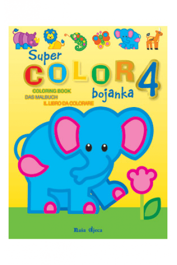 Super color bojanka 4 - naslovnica