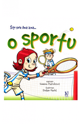 Što sve Ana zna... o sportu (Slikovnica) - naslovnica