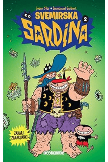 Svemirska sardina 2:Zakar i Zakarijanci - naslovnica