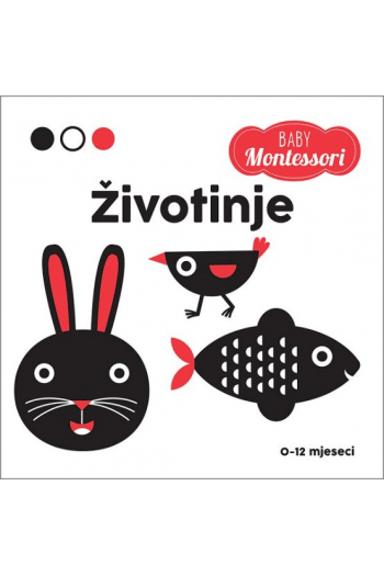 Montessori Baby: Životinje (Slikovnica) - naslovnica