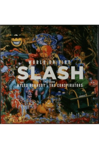 SLASH - World On Fire  (Red Vinyl) LP - omot