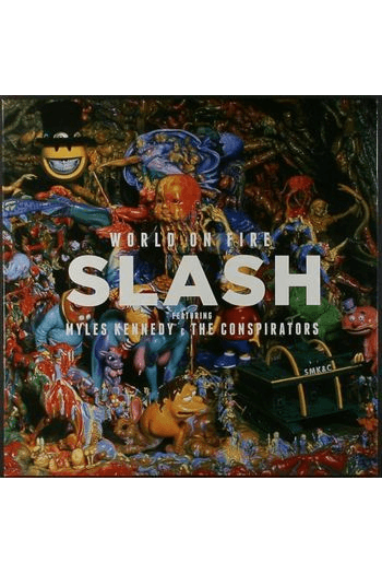SLASH - World On Fire  (Red Vinyl) LP - omot