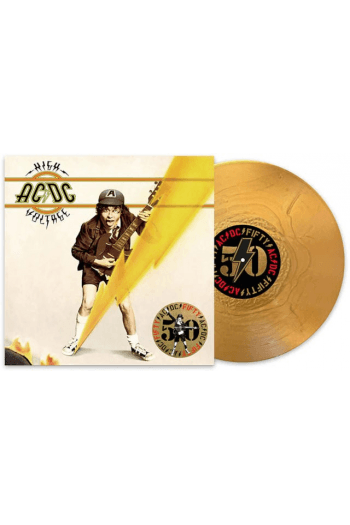 AC/DC - High Voltage (50th anniversary gold vinyl) LP - omot
