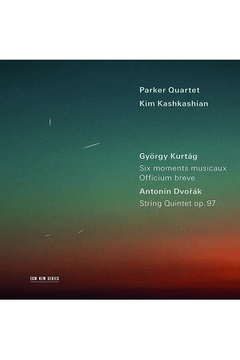 Parker Quartet, Kim Kashkashian - Kurtág: Six Moments Musicaux, Officium breve - Dvorák: String Quintet, Op. 97 CD - omot