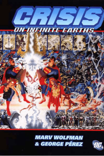 Crisis On Infinite Earths (Strip) - naslovnica