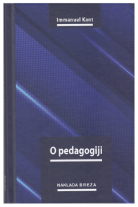 O pedagogiji - naslovnica