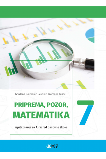 Priprema, pozor, matematika 7 - naslovnica