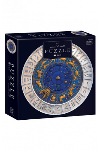 Puzzle 500 kom okrugle Around the world 1 Interdruk - slika proizvoda