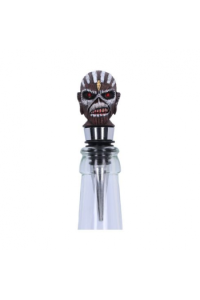 Nemesis Now Iron Maiden Book Of Souls Bottle Stopper 10cm - slika proizvoda
