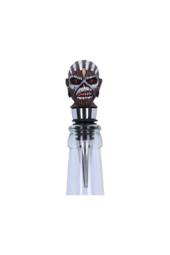Nemesis Now Iron Maiden Book Of Souls Bottle Stopper 10cm - slika proizvoda