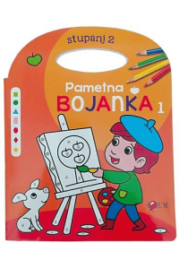Pametna bojanka 1 i 2 - stupanj 1 i 2