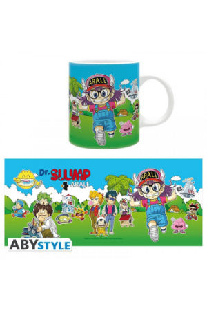 Dr Slump - Mug - 320 Ml - Penguin Village - Subli - With Box