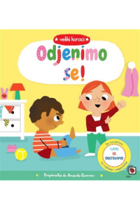 Veliki koraci: Odjenimo se! (Slikovnica) - naslovnica
