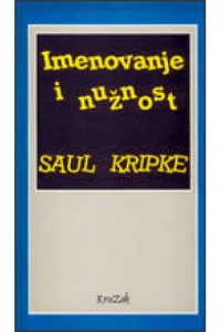 Imenovanje i nužnost - naslovnica