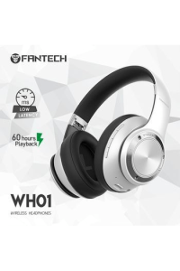 Bluetooth Stereo Slušalice Fantech BT5.0, 3,5mm+ Tip C WH01 Space edition bijele - slika proizvoda