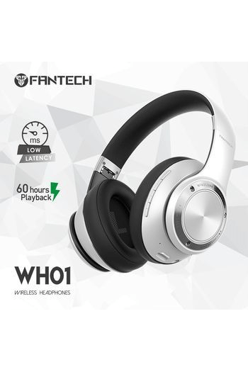 Bluetooth Stereo Slušalice Fantech BT5.0, 3,5mm+ Tip C WH01 Space edition bijele - slika proizvoda