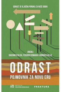 Odrast: Pojmovnik za novu eru - naslovnica