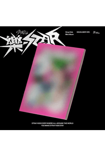 Stray Kids - 樂(Rock)-Star (Headliner Ver.) CD - omot