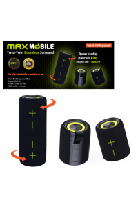Maxmobile  zvučnik bluetooth Twist-Twin Boombox MT17 TWS - slika proizvoda