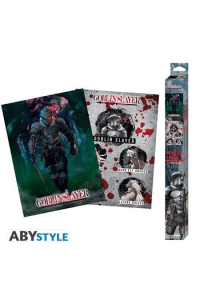 Goblin Slayer Set 2 Chibi Posters Groupe & Slayer (52x38cm) - slika proizvoda
