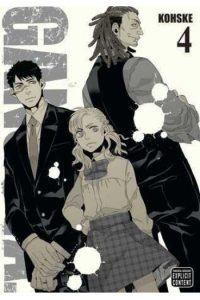 Gangsta., Vol. 4 (Manga) - naslovnica