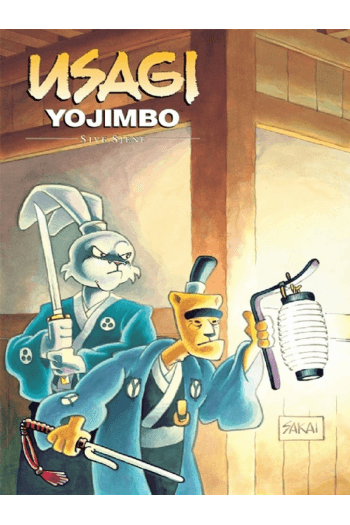 Usagi Yojimbo, knjiga 13: Sive sjene (Strip) - naslovnica