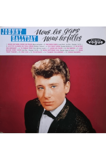 Johnny Hallyday - Nous Les Gars, Nous Les Filles LP - omot