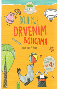 Bojenje drvenim bojicama – žuta