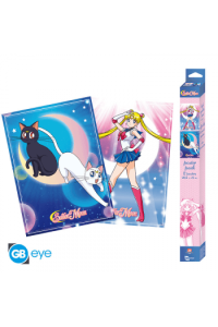 Sailor Moon - Set 2 Posters Chibi 52X38 - Sailor Moon & Cats - slika proizvoda