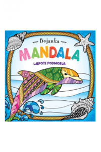 Bojanka mandala - ljepote podmorja - naslovnica