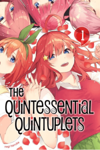 Quintessential Quintuplets, Vol. 01 (Manga) - naslovnica