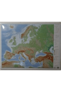 Zemljovid Europa Zidni - Mini (Dužina : 64 cm X Visina : 49 cm) - naslovnica
