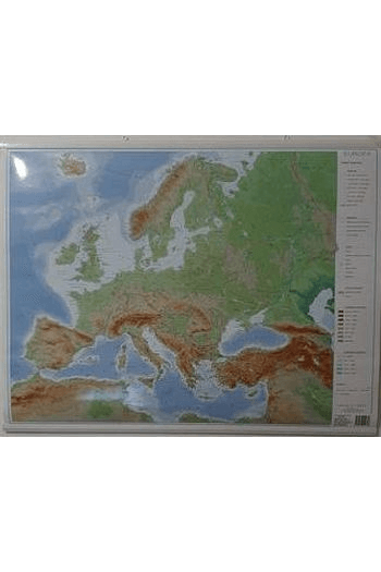 Zemljovid Europa Zidni - Mini (Dužina : 64 cm X Visina : 49 cm) - naslovnica