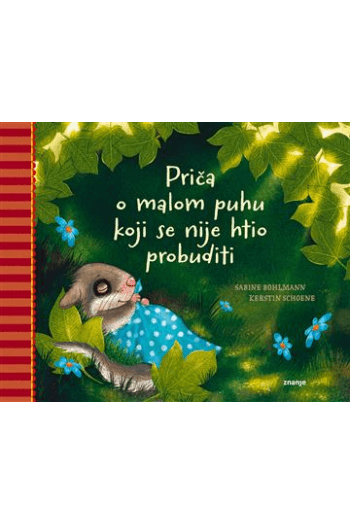 Priča o malom puhu koji se nije htio probuditi (Slikovnica) - naslovnica