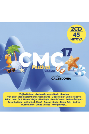 Razni izvođači - CMC Festival Vodice 2025. CD - omot