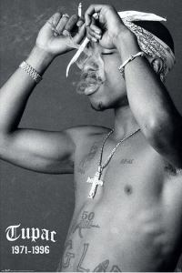 Tupac  - Poster  Smoke (91.5X61) - slika proizvoda
