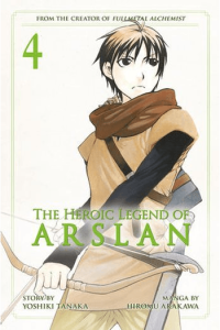 Heroic Legend Of Arslan, Vol. 04 (Manga) - naslovnica