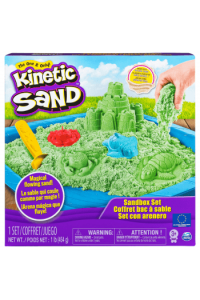 Kinp: Kinetički pijesak - pješčanik i kalupi - zeleni