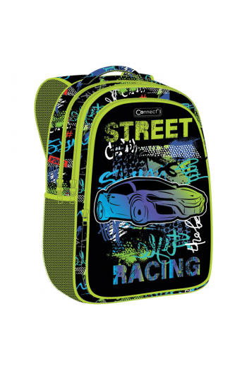 Ruksak školski anatomski Street Racing 24.Connect basic ~ 1/12 - slika proizvoda