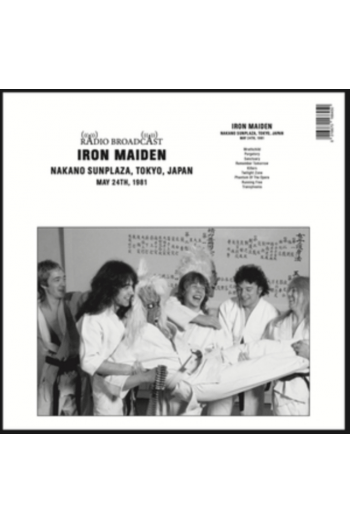 Iron Maiden - Nakano Sunplatza (Tokyo, Japan, May 24Th, 1981) LP - omot