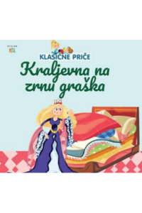Kraljevna na zrnu graška (Slikovnica) - naslovnica
